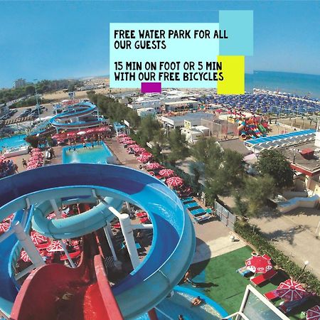 Hotel Giorg - Waterpark Included Rimini Eksteriør bilde