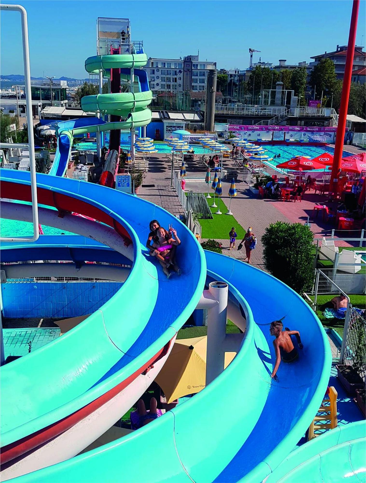 Hotel Giorg - Waterpark Included Rimini Eksteriør bilde